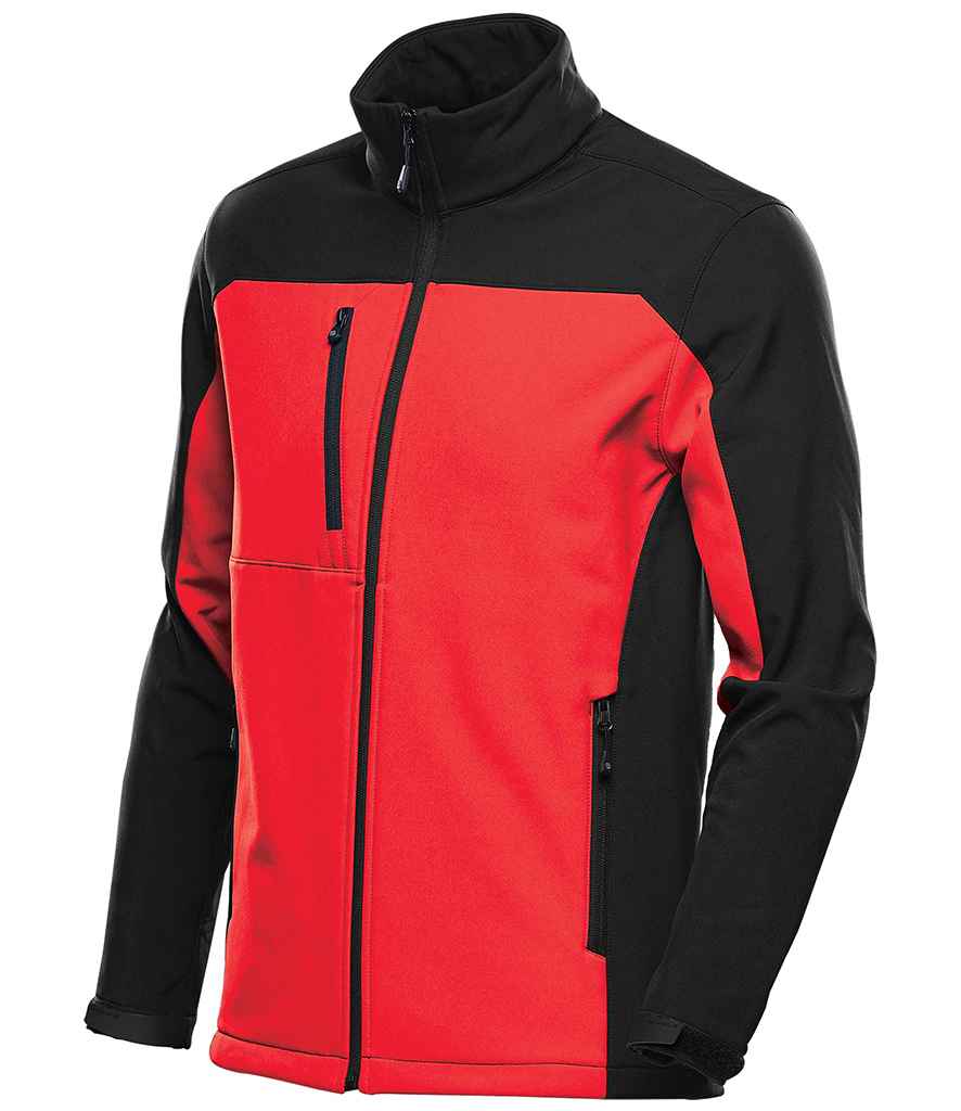 Stormtech Cascades Soft Shell Jacket in by Stormtech — Custom branded clothing by Print Press, featuring premium embroidery produced in our specialist print lab in the UK.