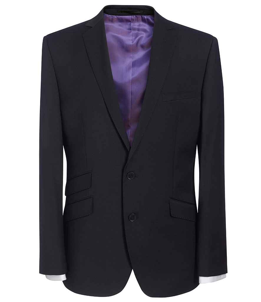 Brook Taverner Sophisticated Cassino Jacket in R Black by Brook Taverner — Custom branded clothing by Print Press, featuring premium embroidery produced in our specialist print lab in the UK.