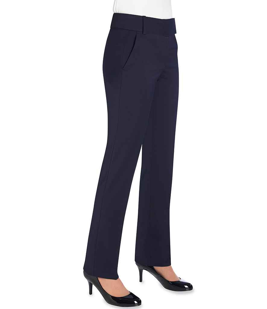 Brook Taverner Ladies Sophisticated Genoa Trousers in by Brook Taverner — Custom branded clothing by Print Press, featuring premium embroidery produced in our specialist print lab in the UK.
