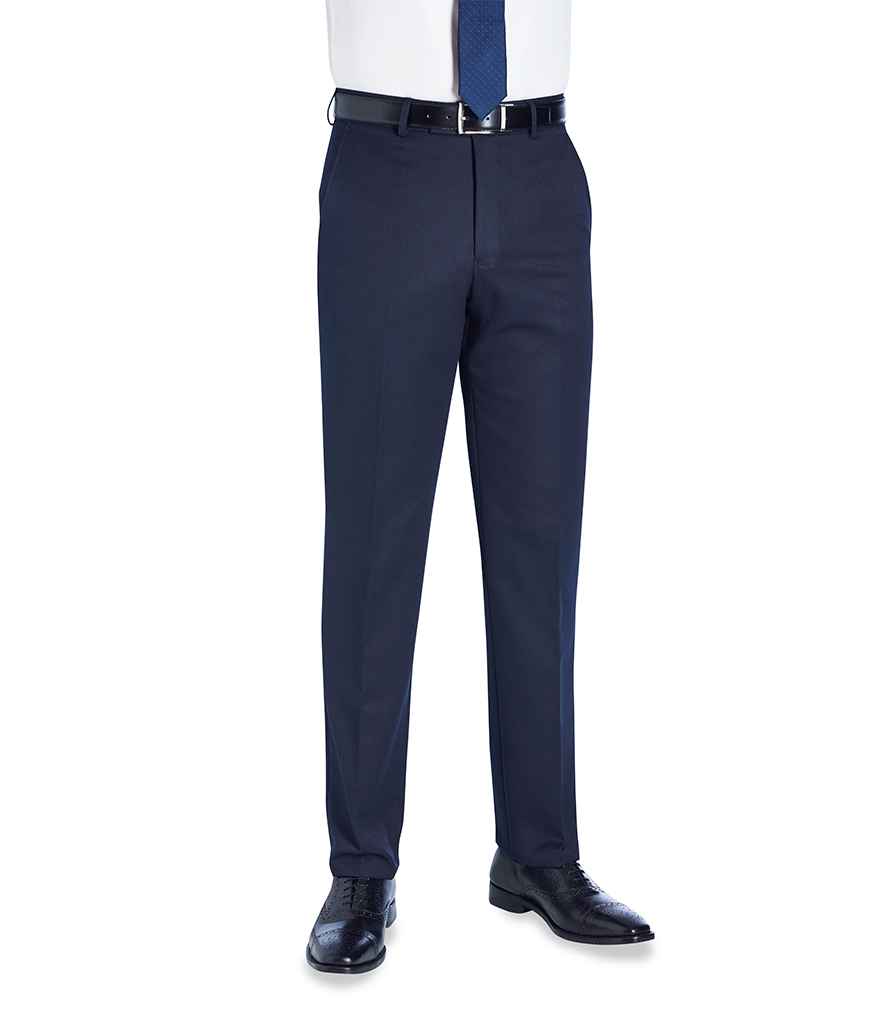 Brook Taverner Concept Delta Trousers in R Navy by Brook Taverner — Custom branded clothing by Print Press, featuring premium embroidery produced in our specialist print lab in the UK.