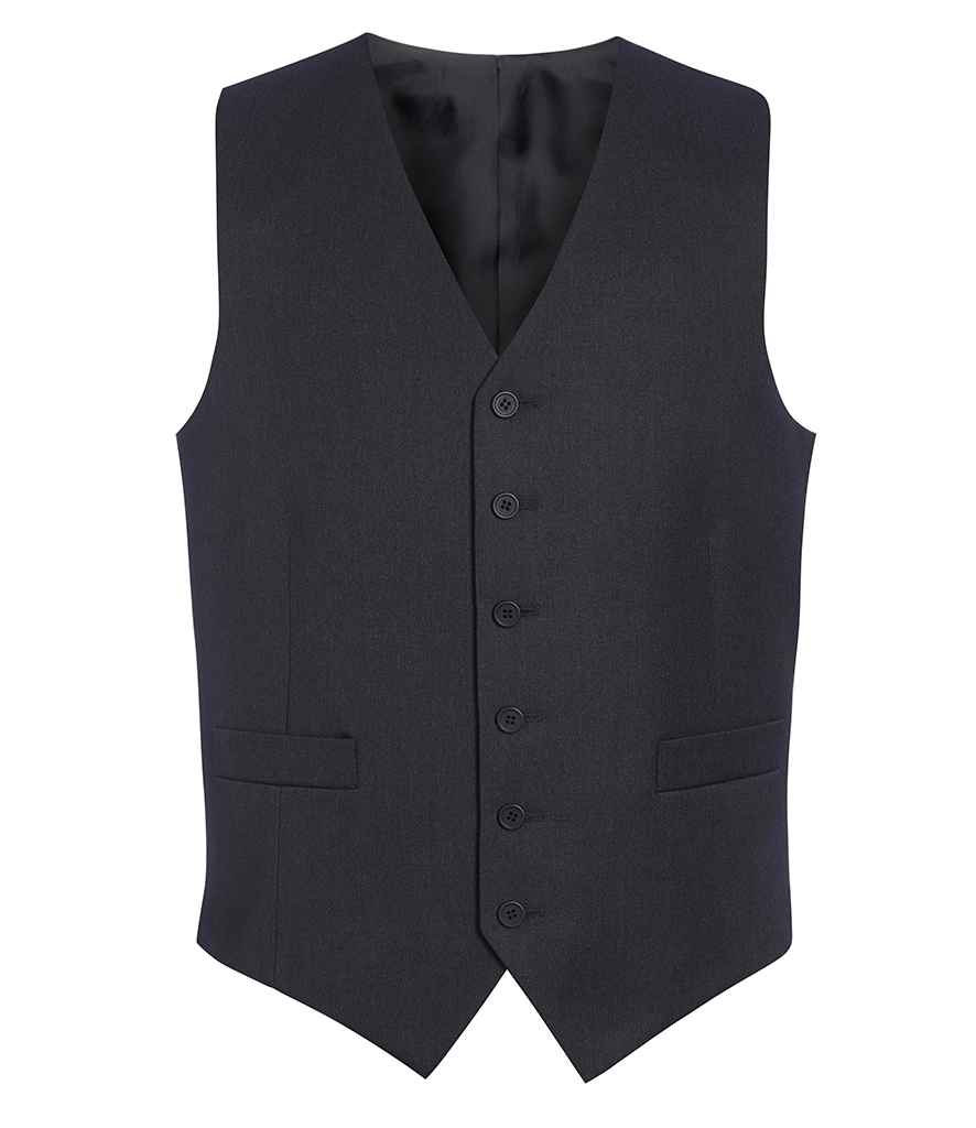 Brook Taverner Concept Gamma Waistcoat in R Charcoal by Brook Taverner — Custom branded clothing by Print Press, featuring premium embroidery produced in our specialist print lab in the UK.