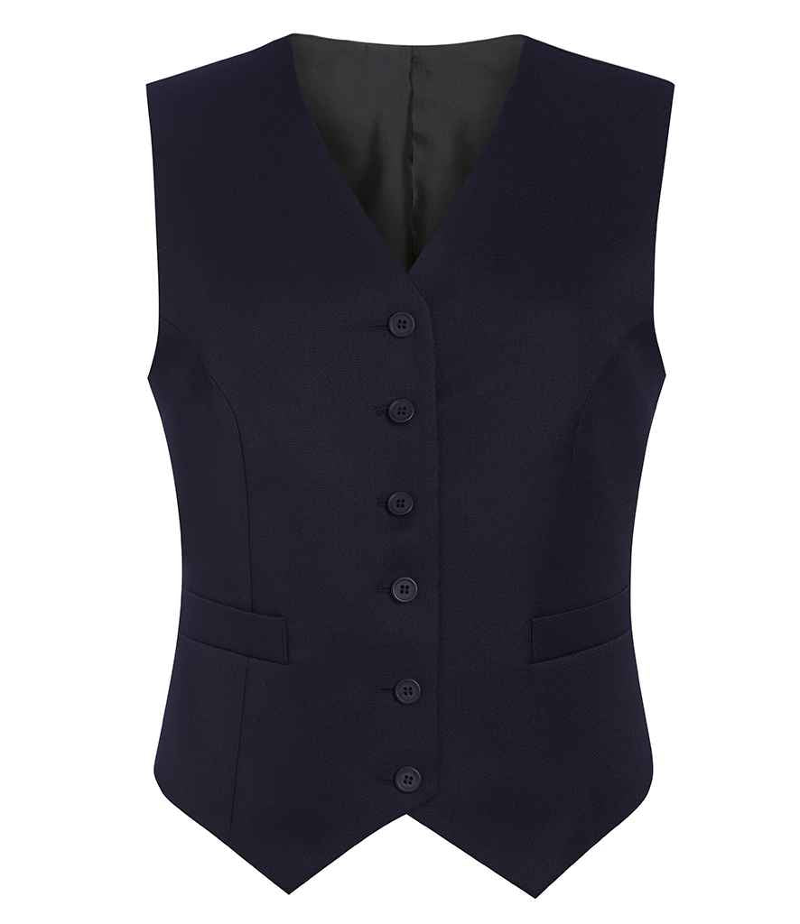 Brook Taverner Ladies Concept Omega Waistcoat in by Brook Taverner — Custom branded clothing by Print Press, featuring premium embroidery produced in our specialist print lab in the UK.