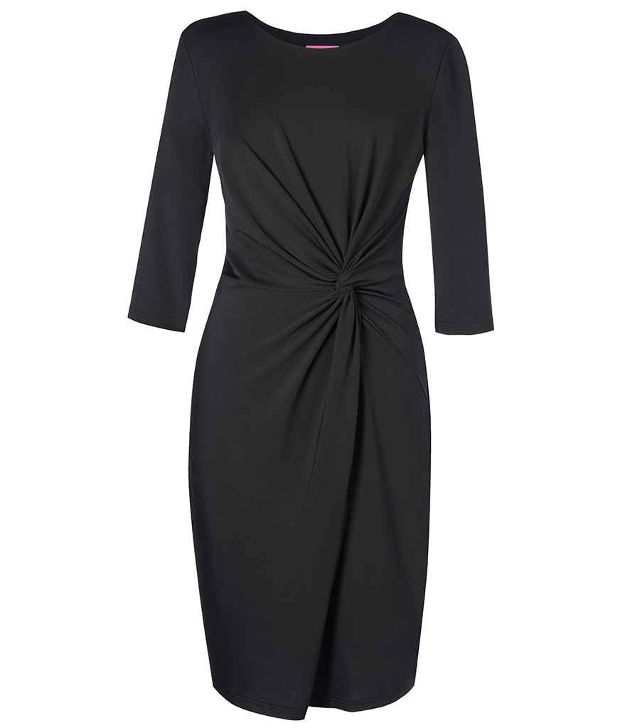 Brook Taverner Ladies One Neptune Dress in Black by Brook Taverner — Custom branded clothing by Print Press, featuring premium embroidery produced in our specialist print lab in the UK.