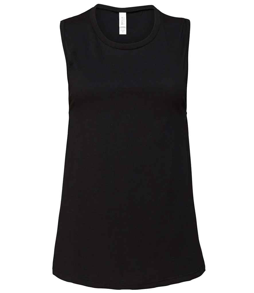 Bella Ladies Muscle Jersey Tank Top in by Bella+Canvas — Custom branded clothing by Print Press, featuring premium embroidery produced in our specialist print lab in the UK.