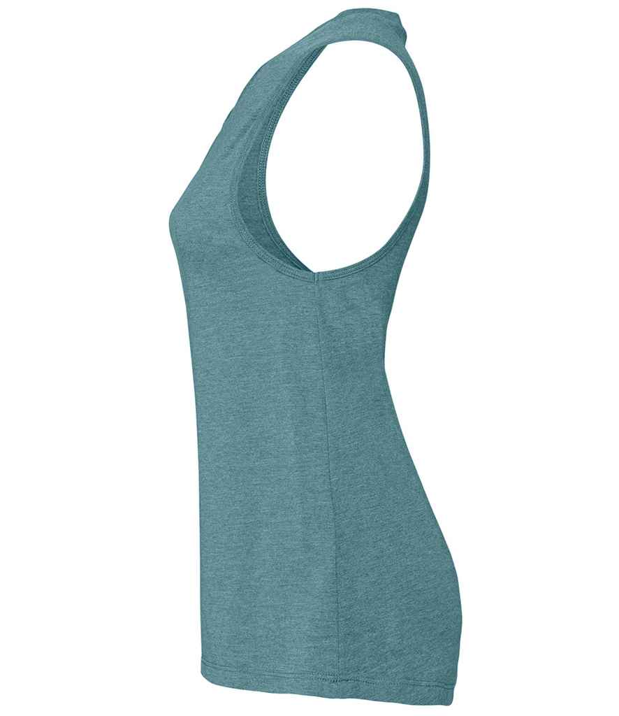 Bella Ladies Muscle Jersey Tank Top in by Bella+Canvas — Custom branded clothing by Print Press, featuring premium embroidery produced in our specialist print lab in the UK.