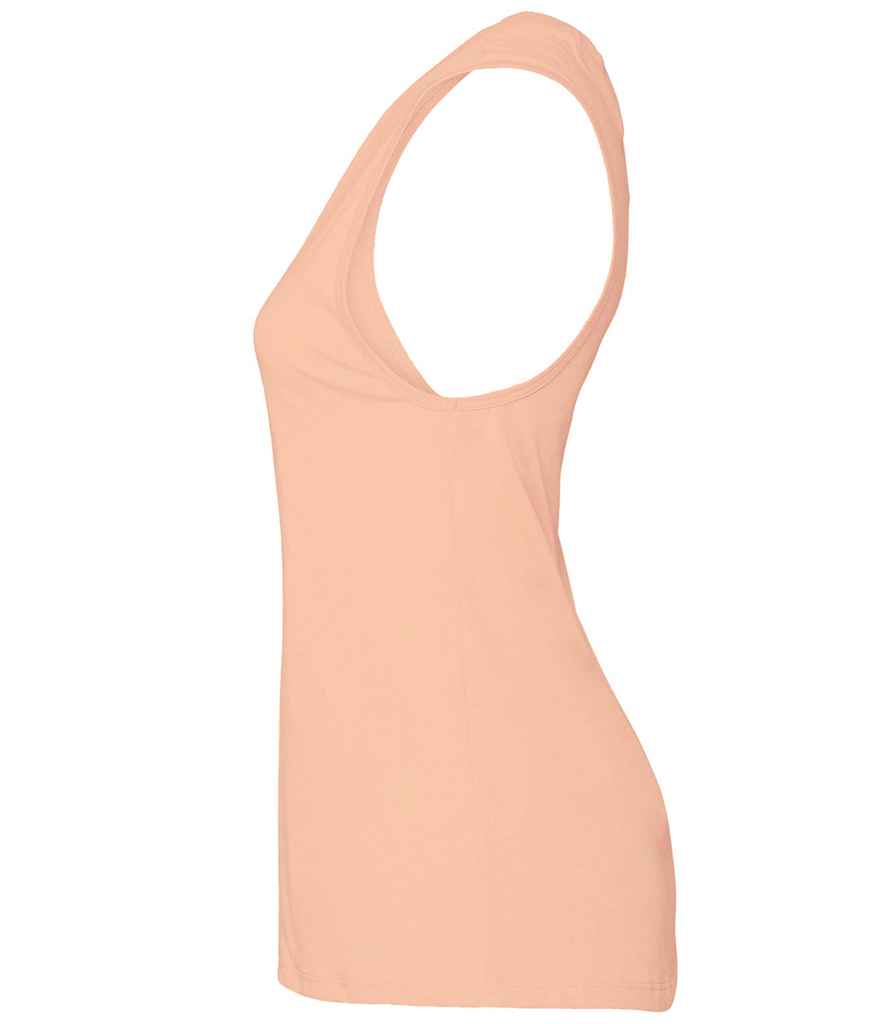 Bella Ladies Muscle Jersey Tank Top in by Bella+Canvas — Custom branded clothing by Print Press, featuring premium embroidery produced in our specialist print lab in the UK.