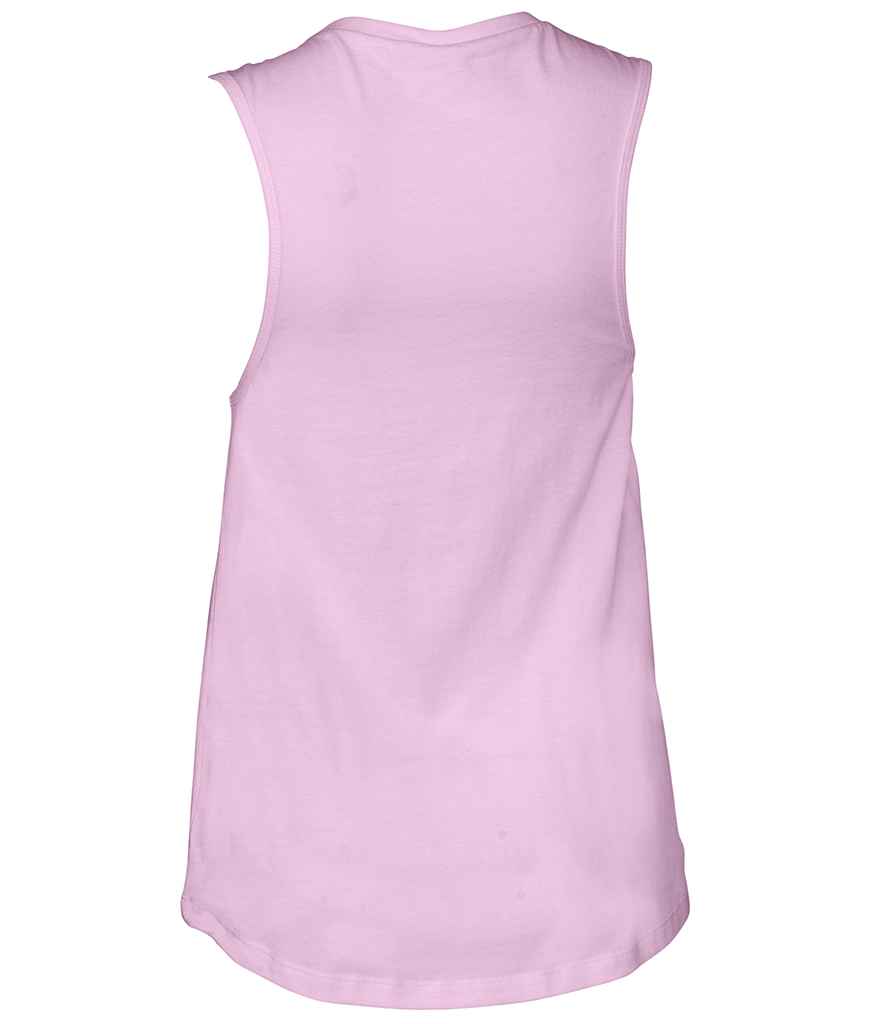 Bella Ladies Muscle Jersey Tank Top in by Bella+Canvas — Custom branded clothing by Print Press, featuring premium embroidery produced in our specialist print lab in the UK.