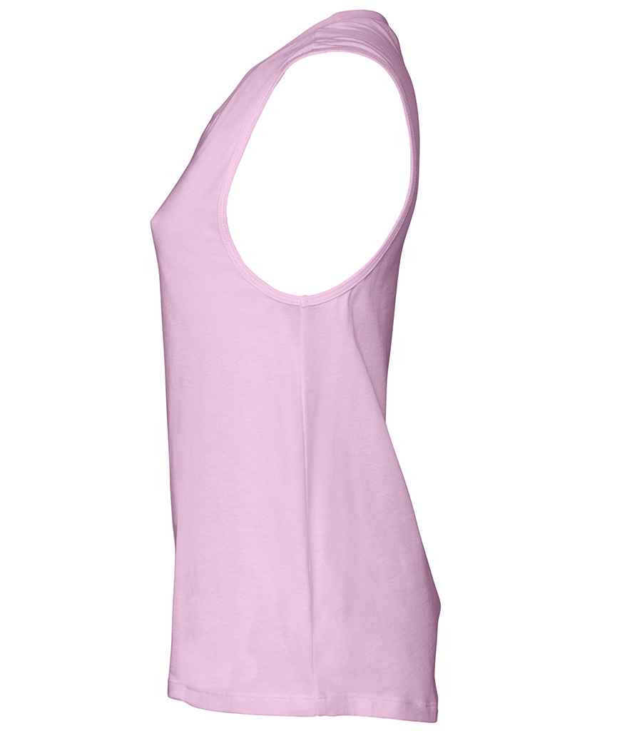Bella Ladies Muscle Jersey Tank Top in by Bella+Canvas — Custom branded clothing by Print Press, featuring premium embroidery produced in our specialist print lab in the UK.