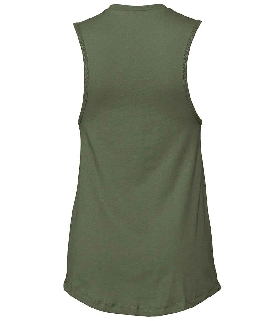 Bella Ladies Muscle Jersey Tank Top in by Bella+Canvas — Custom branded clothing by Print Press, featuring premium embroidery produced in our specialist print lab in the UK.