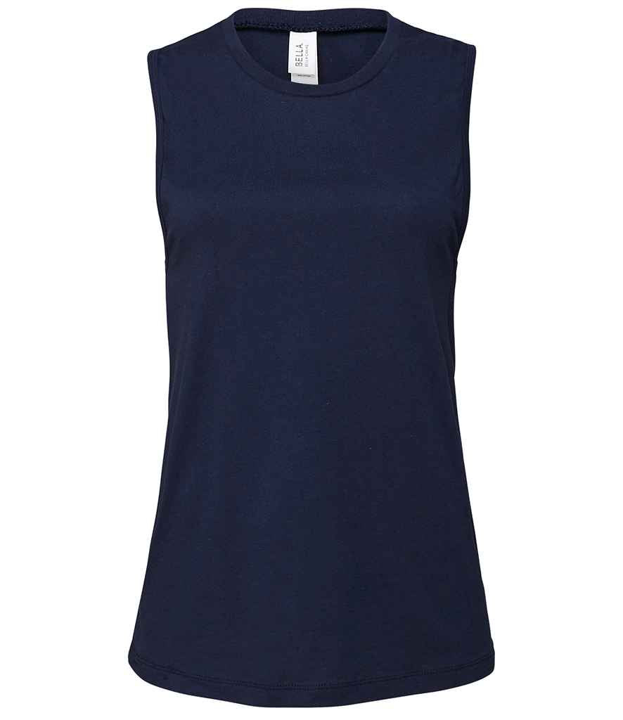 Bella Ladies Muscle Jersey Tank Top in by Bella+Canvas — Custom branded clothing by Print Press, featuring premium embroidery produced in our specialist print lab in the UK.