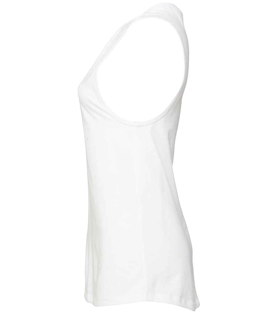 Bella Ladies Muscle Jersey Tank Top in by Bella+Canvas — Custom branded clothing by Print Press, featuring premium embroidery produced in our specialist print lab in the UK.