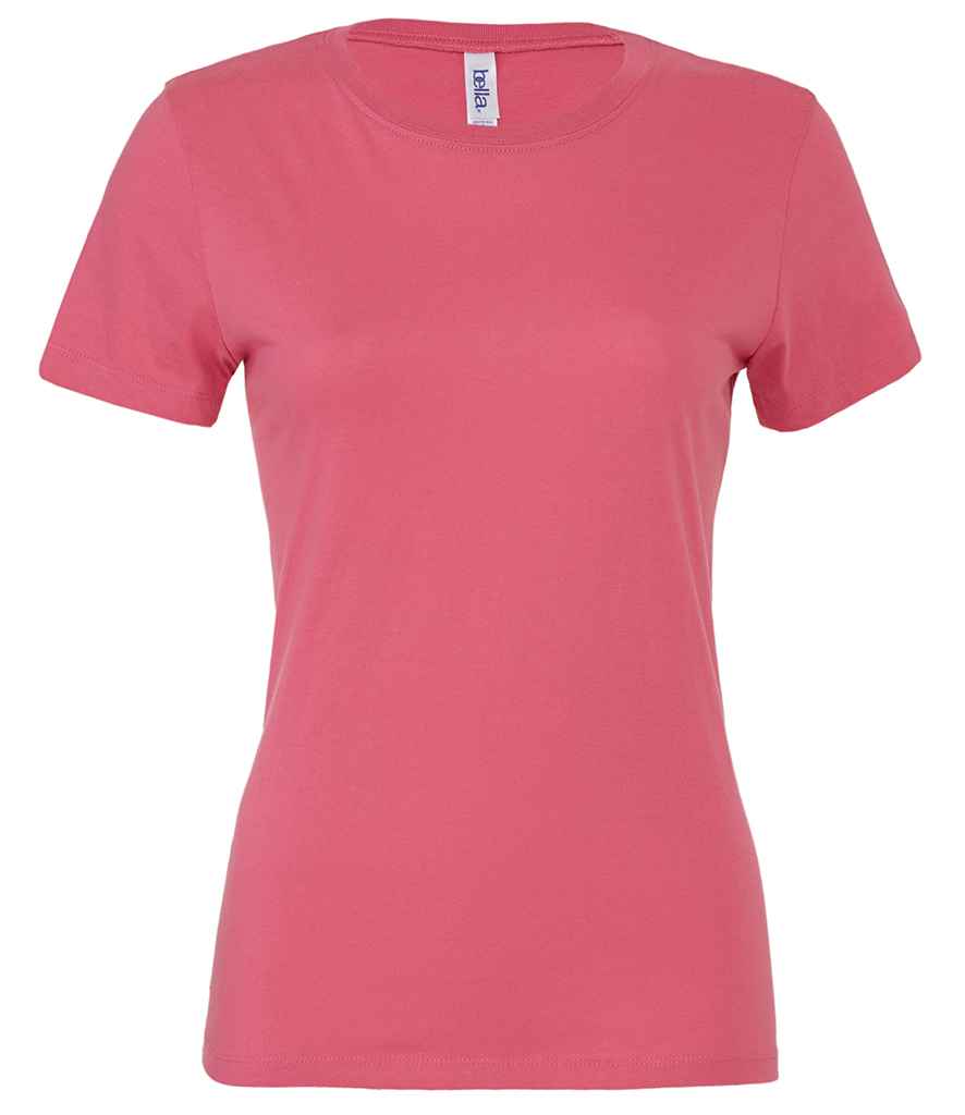 Bella Ladies Favourite T-Shirt in Berry by Bella+Canvas — Custom branded clothing by Print Press, featuring premium embroidery produced in our specialist print lab in the UK.