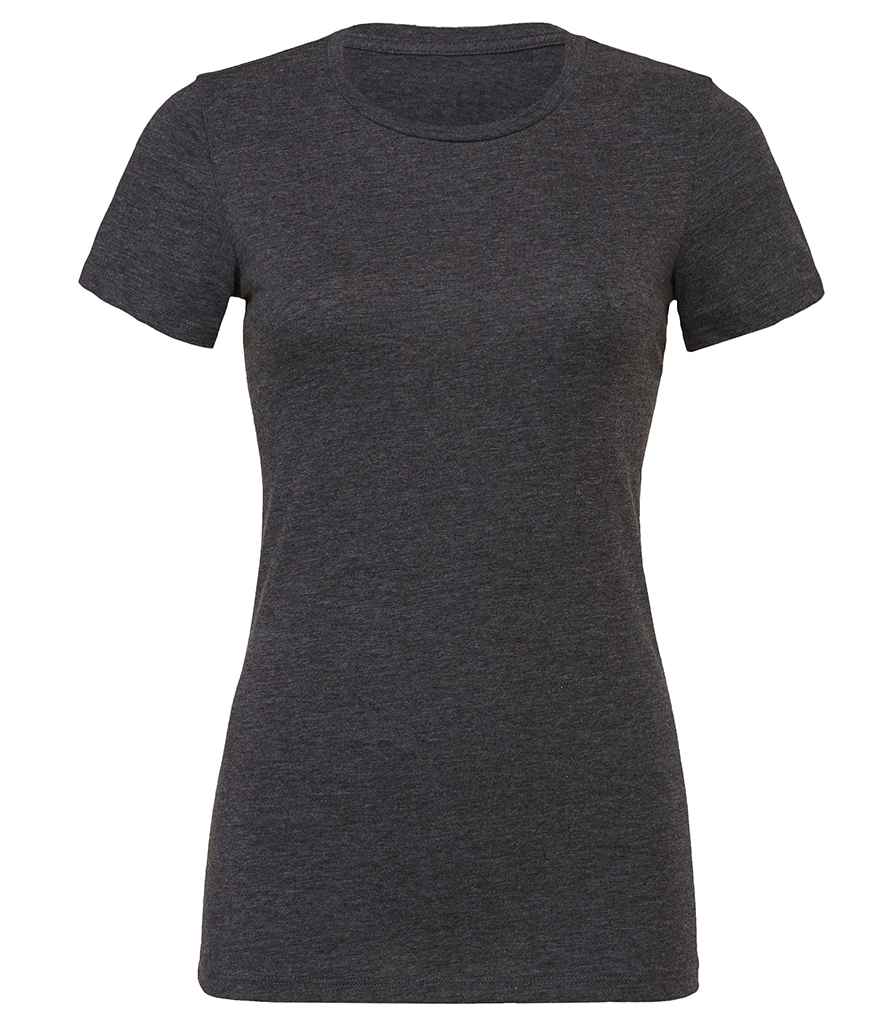 Bella Ladies Favourite T-Shirt in Dark Grey Heather by Bella+Canvas — Custom branded clothing by Print Press, featuring premium embroidery produced in our specialist print lab in the UK.