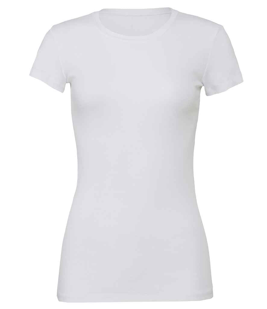 Bella Ladies Favourite T-Shirt in White by Bella+Canvas — Custom branded clothing by Print Press, featuring premium embroidery produced in our specialist print lab in the UK.