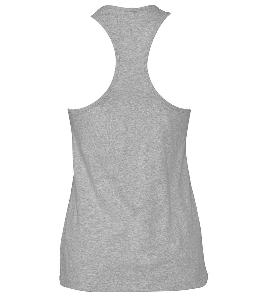 Bella Ladies Jersey Racer Back Tank Top in by Bella+Canvas — Custom branded clothing by Print Press, featuring premium embroidery produced in our specialist print lab in the UK.