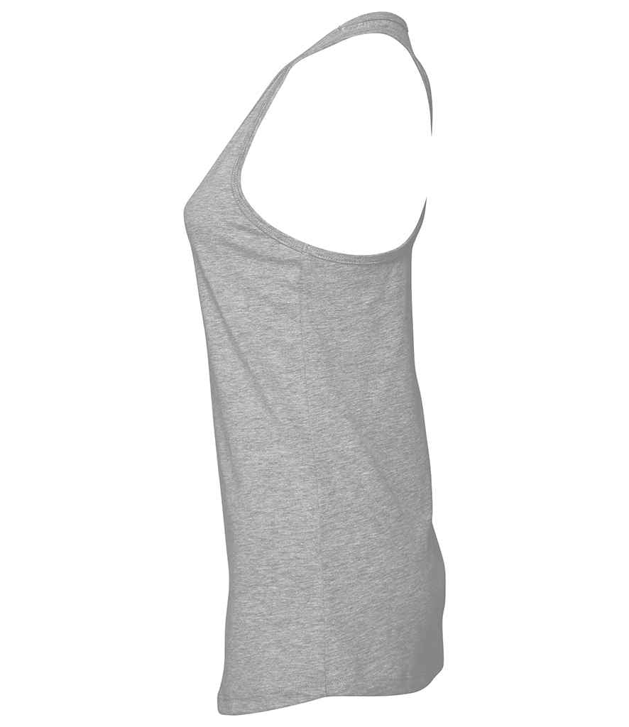 Bella Ladies Jersey Racer Back Tank Top in by Bella+Canvas — Custom branded clothing by Print Press, featuring premium embroidery produced in our specialist print lab in the UK.