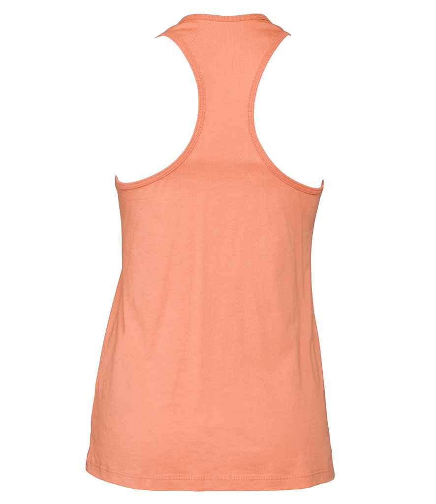 Bella Ladies Jersey Racer Back Tank Top in by Bella+Canvas — Custom branded clothing by Print Press, featuring premium embroidery produced in our specialist print lab in the UK.