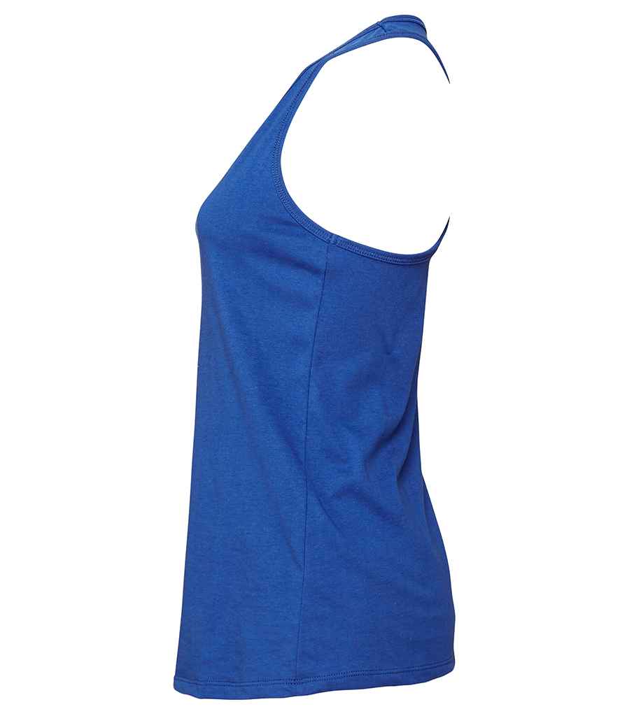 Bella Ladies Jersey Racer Back Tank Top in by Bella+Canvas — Custom branded clothing by Print Press, featuring premium embroidery produced in our specialist print lab in the UK.