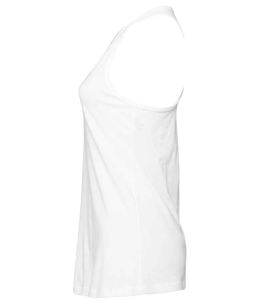 Bella Ladies Jersey Racer Back Tank Top in by Bella+Canvas — Custom branded clothing by Print Press, featuring premium embroidery produced in our specialist print lab in the UK.