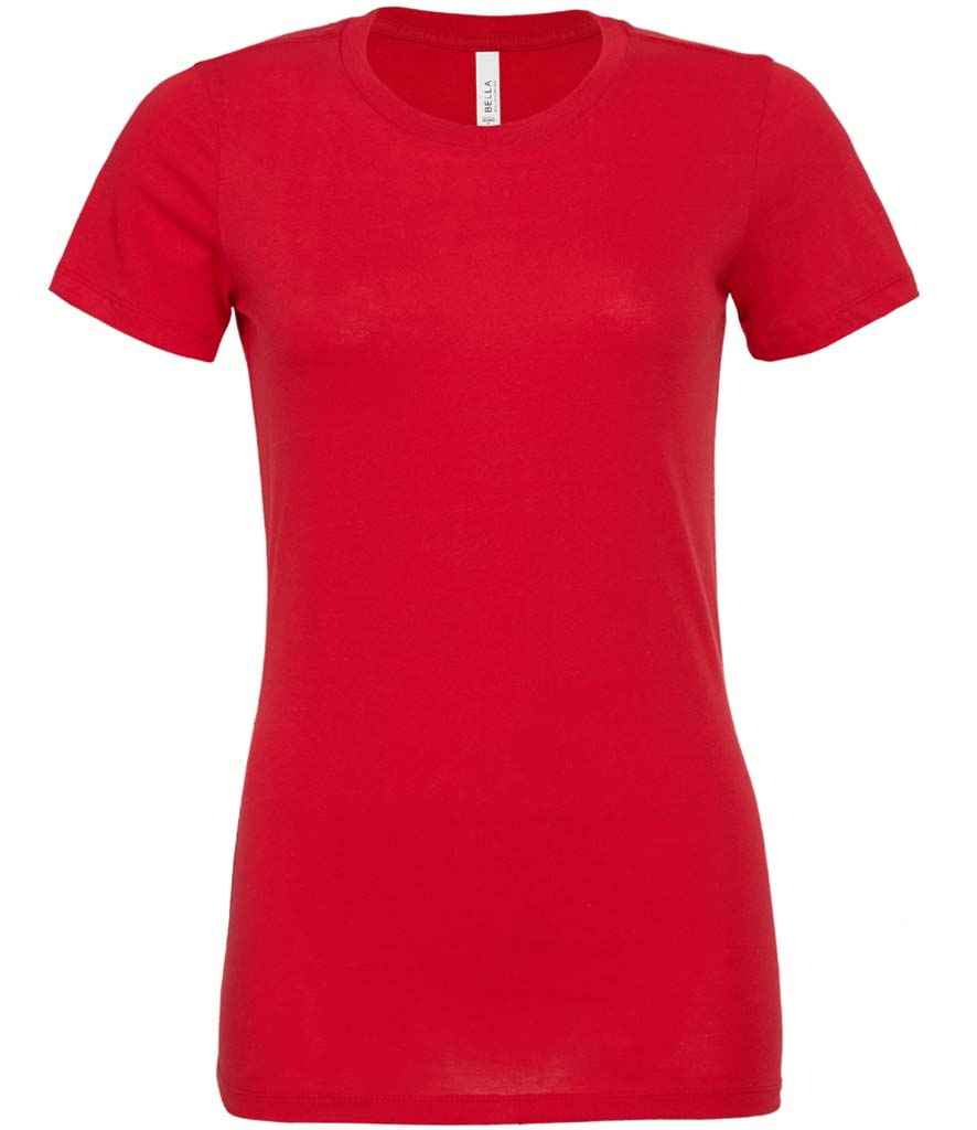 Bella Ladies Relaxed Jersey T-Shirt in by Bella+Canvas — Custom branded clothing by Print Press, featuring premium embroidery produced in our specialist print lab in the UK.
