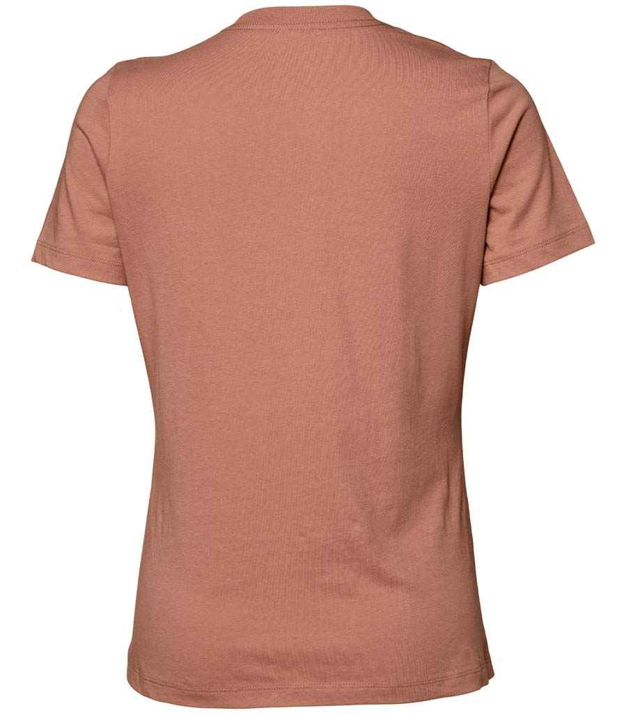 Bella Ladies Relaxed Jersey T-Shirt in by Bella+Canvas — Custom branded clothing by Print Press, featuring premium embroidery produced in our specialist print lab in the UK.