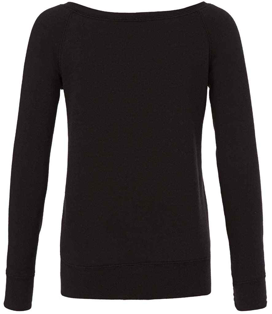 Bella Ladies Tri-Blend Sponge Fleece Wide Neck Sweatshirt in by Bella+Canvas — Custom branded clothing by Print Press, featuring premium embroidery produced in our specialist print lab in the UK.