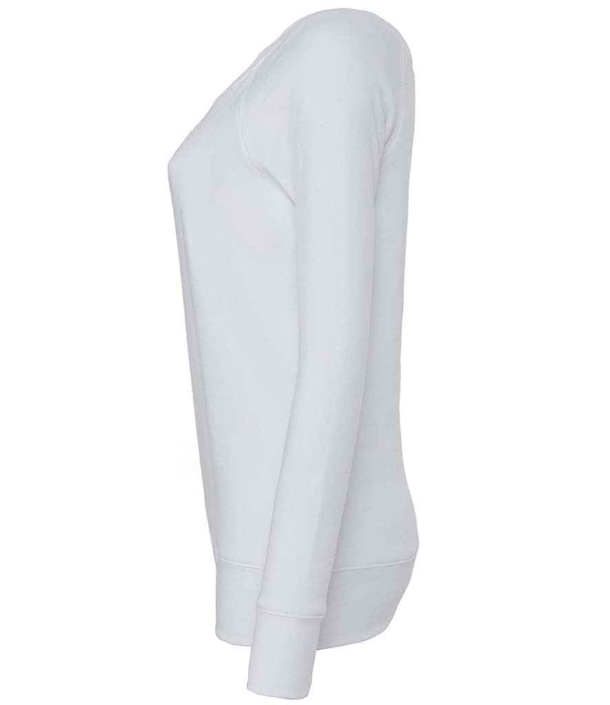 Bella Ladies Tri-Blend Sponge Fleece Wide Neck Sweatshirt in by Bella+Canvas — Custom branded clothing by Print Press, featuring premium embroidery produced in our specialist print lab in the UK.