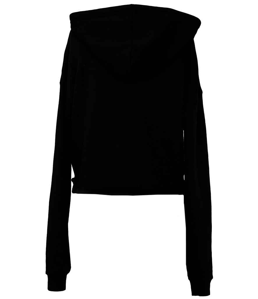 Bella Ladies Cropped Hoodie in by Bella+Canvas — Custom branded clothing by Print Press, featuring premium embroidery produced in our specialist print lab in the UK.