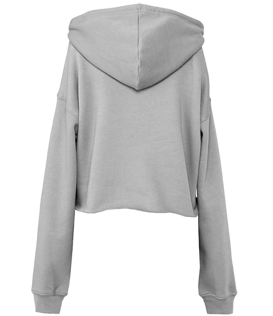 Bella Ladies Cropped Hoodie in by Bella+Canvas — Custom branded clothing by Print Press, featuring premium embroidery produced in our specialist print lab in the UK.