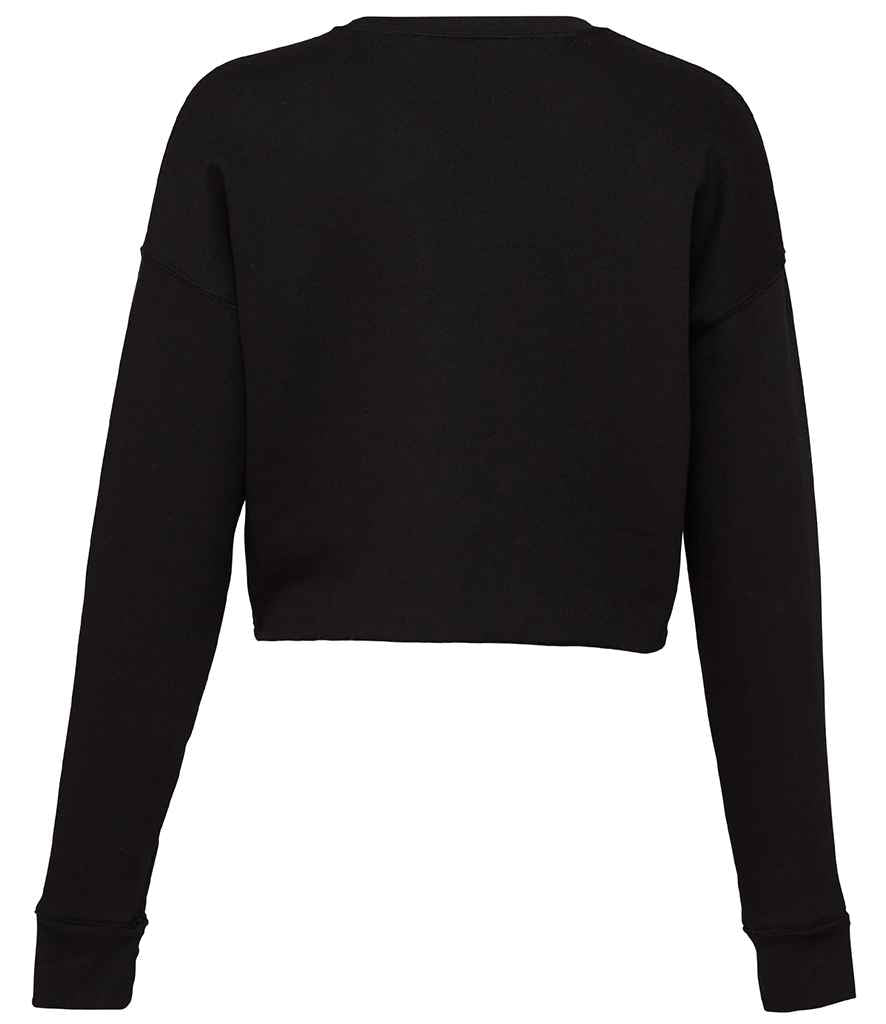 Bella Ladies Cropped Sweatshirt in by Bella+Canvas — Custom branded clothing by Print Press, featuring premium embroidery produced in our specialist print lab in the UK.