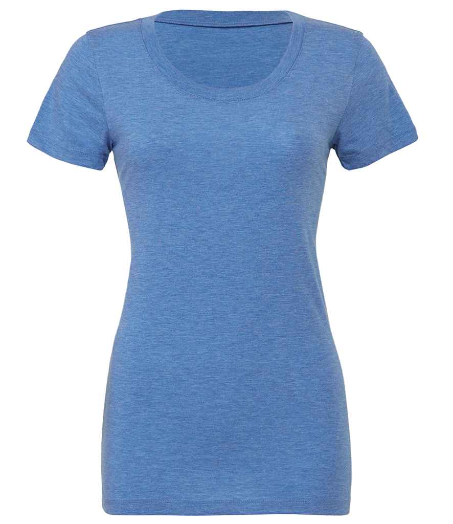 Bella Ladies Tri-Blend T-Shirt in by Bella+Canvas — Custom branded clothing by Print Press, featuring premium embroidery produced in our specialist print lab in the UK.