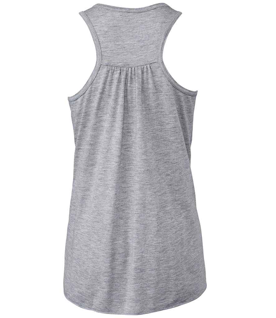 Bella Youths Flowy Racer Back Tank Top in by Bella+Canvas — Custom branded clothing by Print Press, featuring premium embroidery produced in our specialist print lab in the UK.