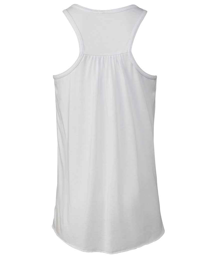 Bella Youths Flowy Racer Back Tank Top in by Bella+Canvas — Custom branded clothing by Print Press, featuring premium embroidery produced in our specialist print lab in the UK.