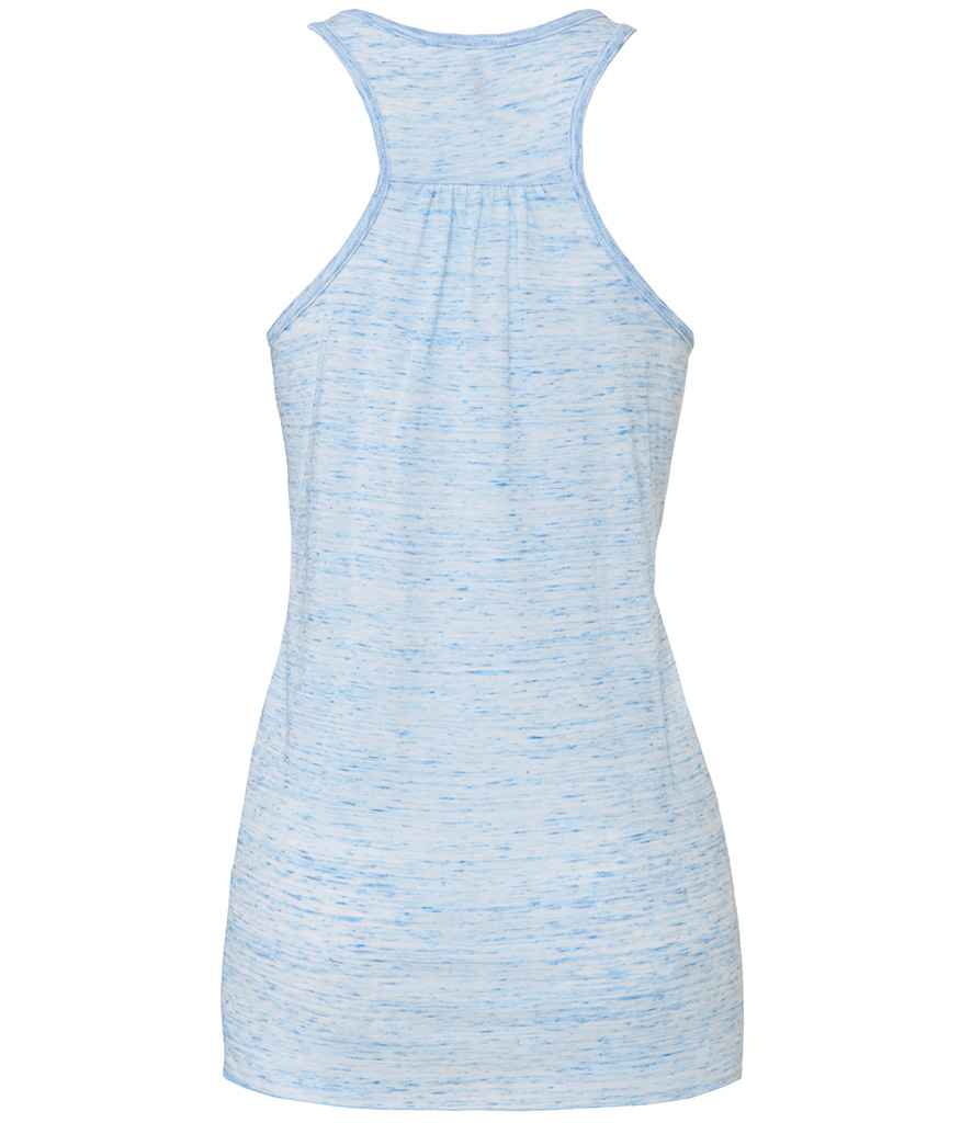 Bella Ladies Flowy Racer Back Tank Top in by Bella+Canvas — Custom branded clothing by Print Press, featuring premium embroidery produced in our specialist print lab in the UK.
