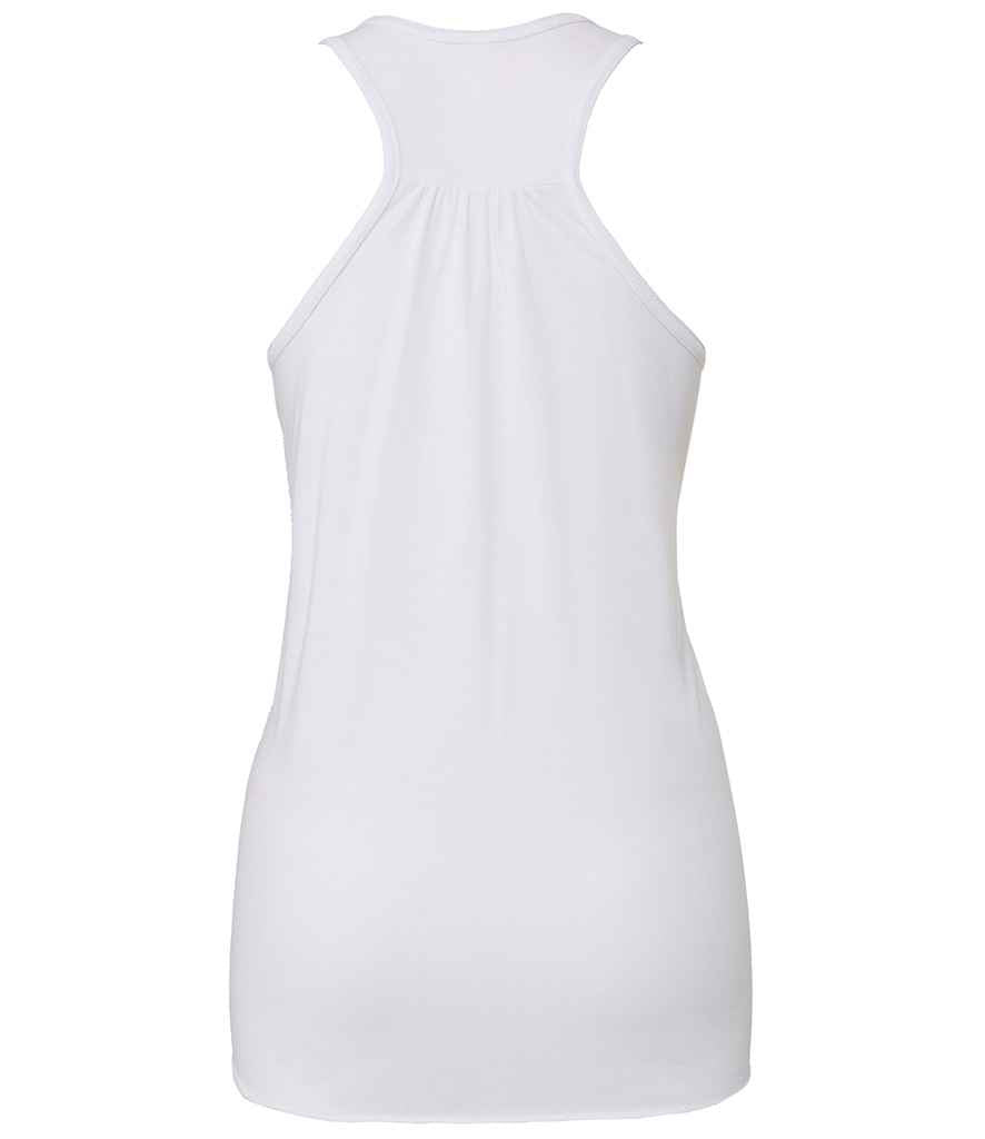 Bella Ladies Flowy Racer Back Tank Top in by Bella+Canvas — Custom branded clothing by Print Press, featuring premium embroidery produced in our specialist print lab in the UK.