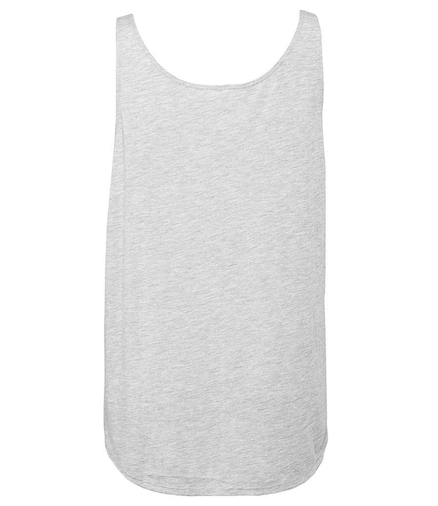 Bella Ladies Flowy Side Slit Tank Top in by Bella+Canvas — Custom branded clothing by Print Press, featuring premium embroidery produced in our specialist print lab in the UK.