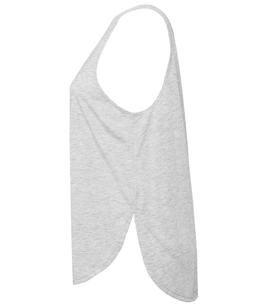 Bella Ladies Flowy Side Slit Tank Top in by Bella+Canvas — Custom branded clothing by Print Press, featuring premium embroidery produced in our specialist print lab in the UK.