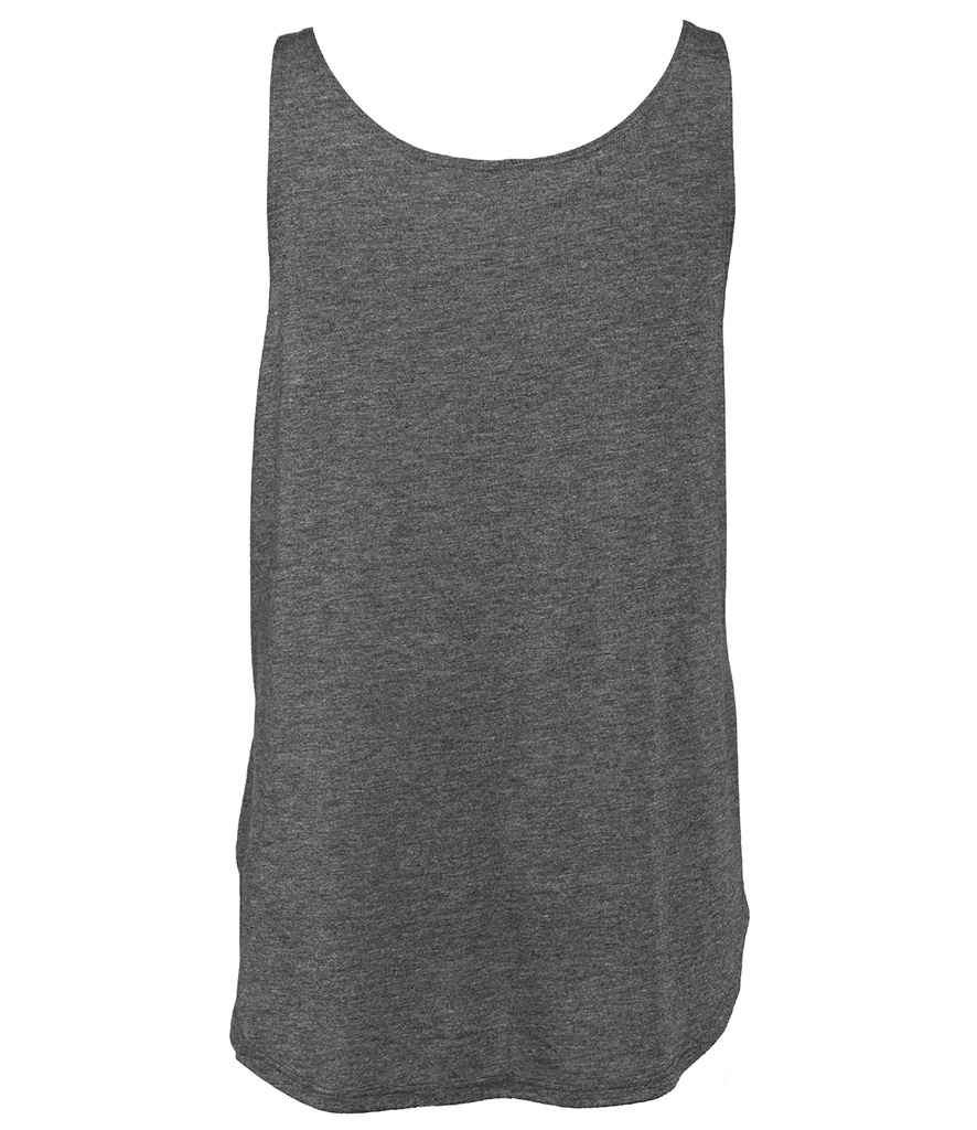 Bella Ladies Flowy Side Slit Tank Top in by Bella+Canvas — Custom branded clothing by Print Press, featuring premium embroidery produced in our specialist print lab in the UK.