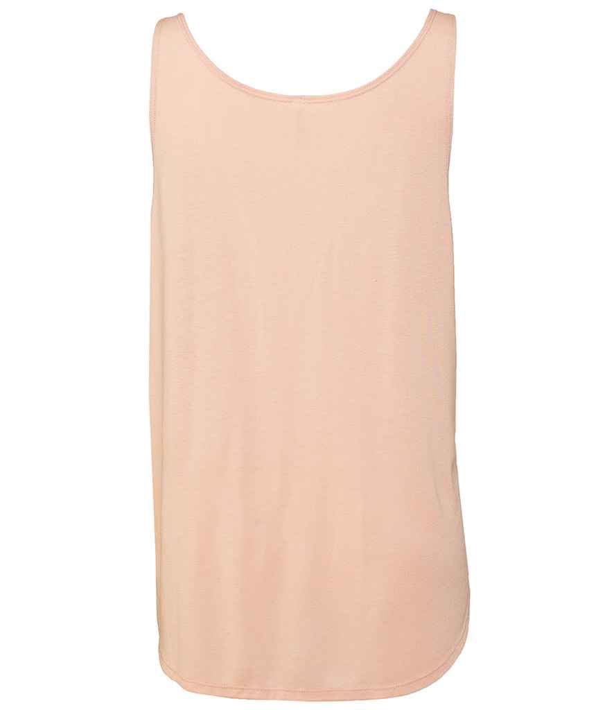 Bella Ladies Flowy Side Slit Tank Top in by Bella+Canvas — Custom branded clothing by Print Press, featuring premium embroidery produced in our specialist print lab in the UK.
