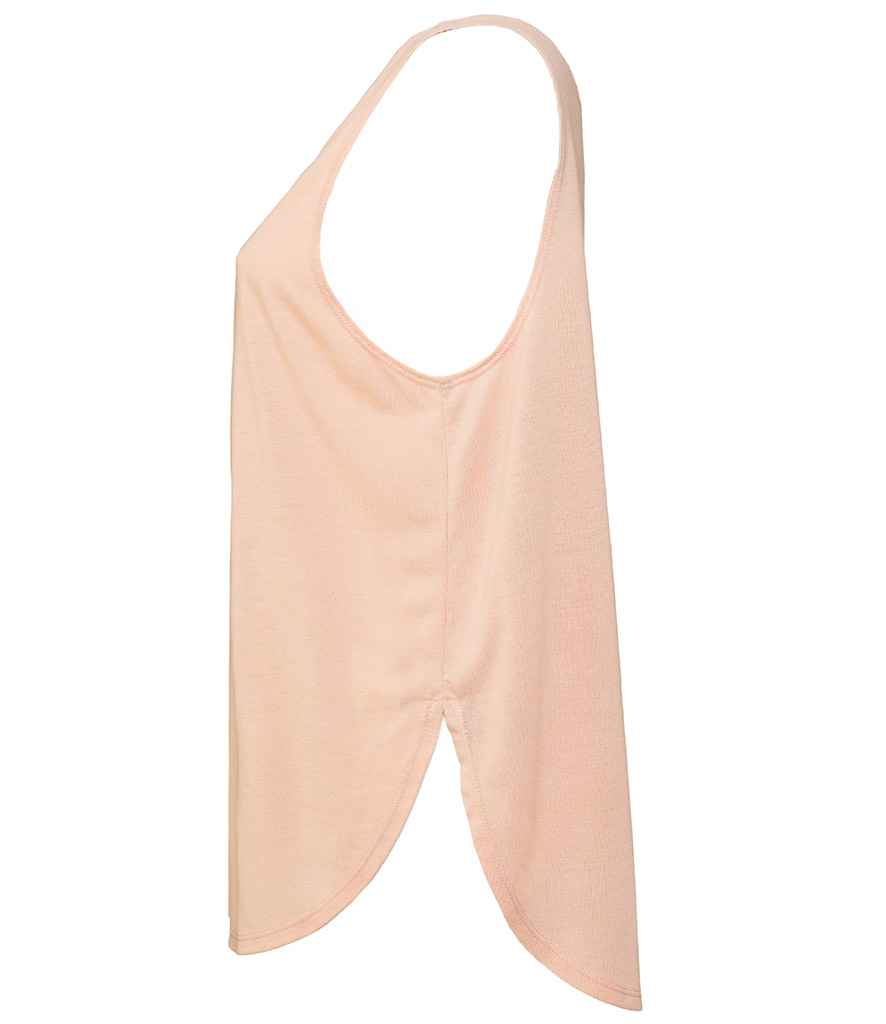 Bella Ladies Flowy Side Slit Tank Top in by Bella+Canvas — Custom branded clothing by Print Press, featuring premium embroidery produced in our specialist print lab in the UK.