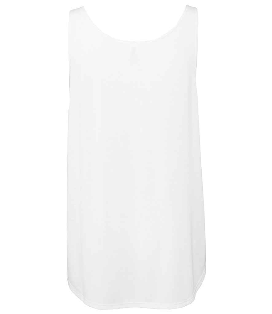 Bella Ladies Flowy Side Slit Tank Top in by Bella+Canvas — Custom branded clothing by Print Press, featuring premium embroidery produced in our specialist print lab in the UK.