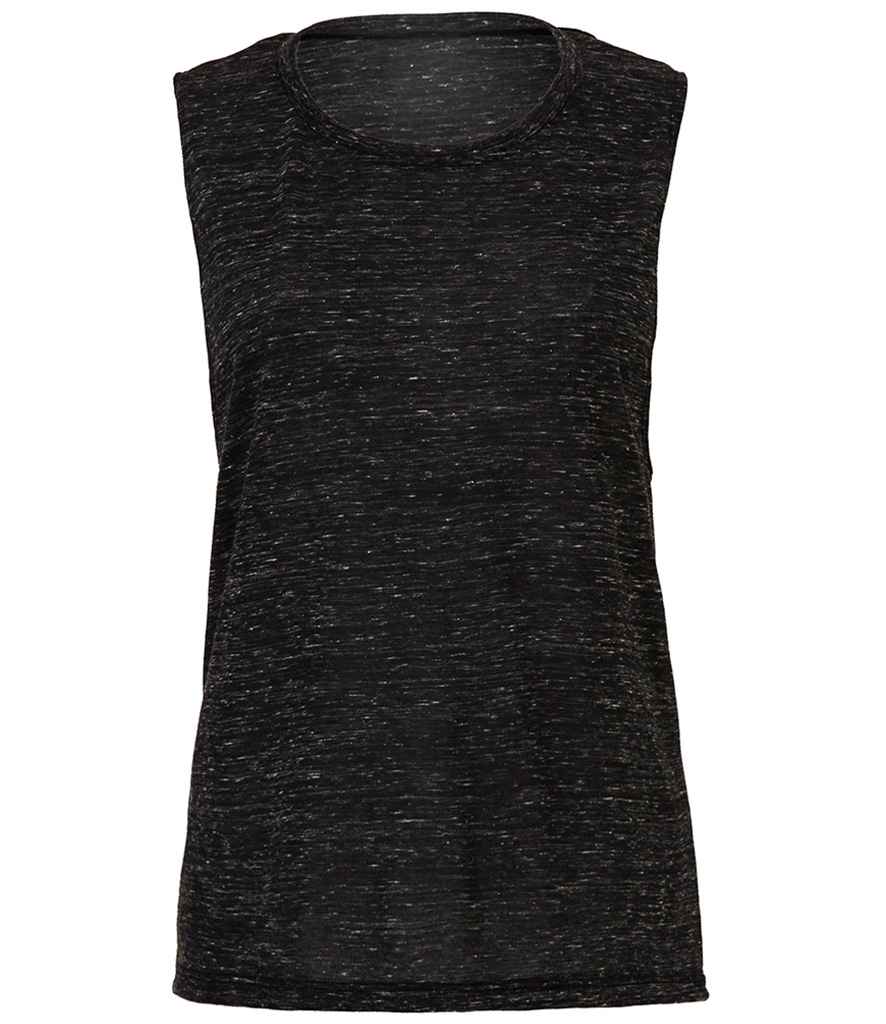 Bella Ladies Flowy Scoop Muscle Tank Top in by Bella+Canvas — Custom branded clothing by Print Press, featuring premium embroidery produced in our specialist print lab in the UK.