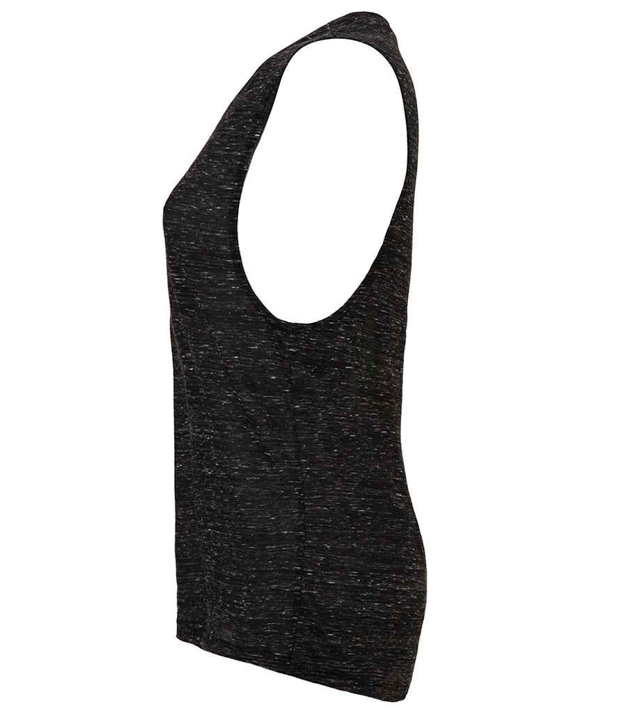 Bella Ladies Flowy Scoop Muscle Tank Top in by Bella+Canvas — Custom branded clothing by Print Press, featuring premium embroidery produced in our specialist print lab in the UK.