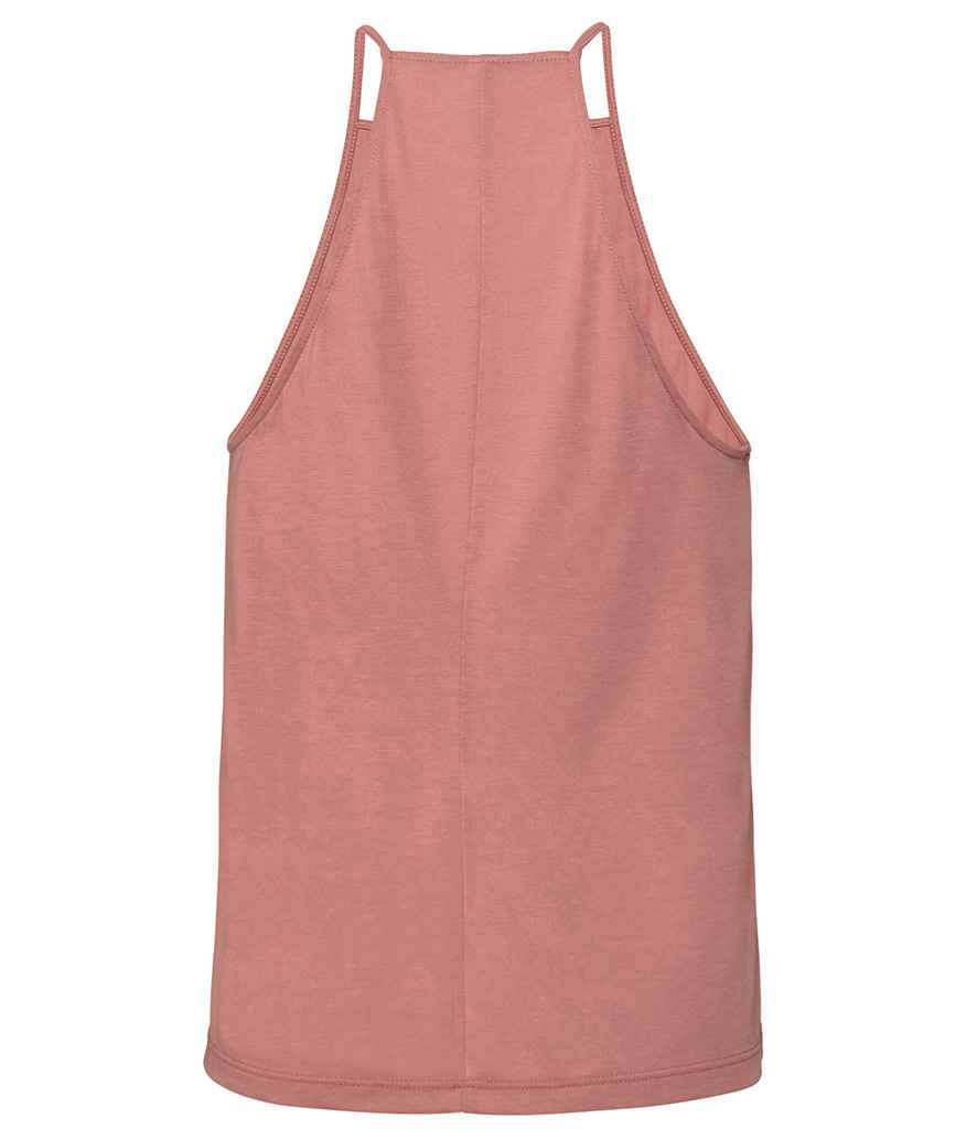 Bella Ladies Flowy High Neck Tank Top in by Bella+Canvas — Custom branded clothing by Print Press, featuring premium embroidery produced in our specialist print lab in the UK.