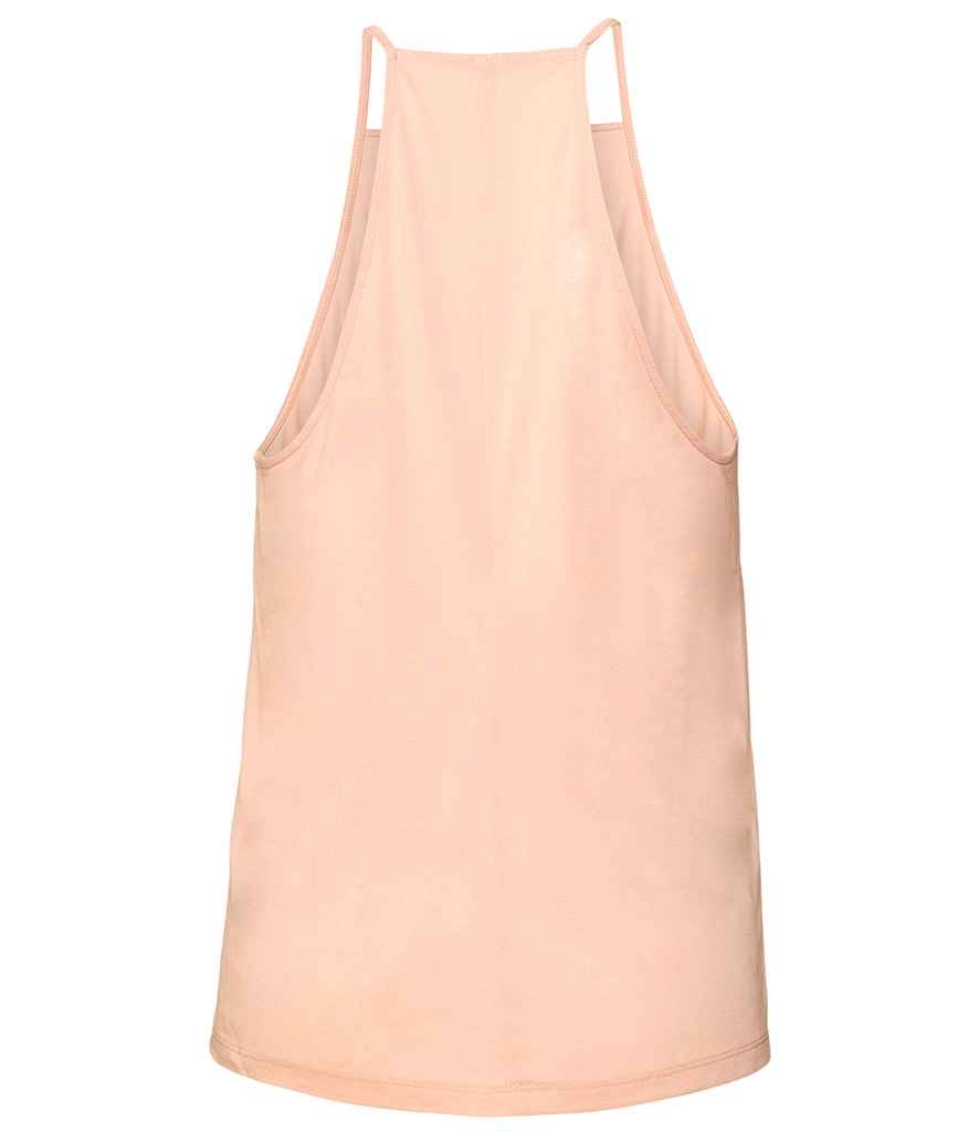 Bella Ladies Flowy High Neck Tank Top in by Bella+Canvas — Custom branded clothing by Print Press, featuring premium embroidery produced in our specialist print lab in the UK.