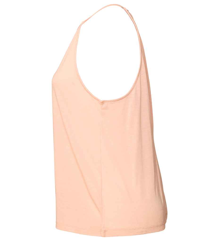 Bella Ladies Flowy High Neck Tank Top in by Bella+Canvas — Custom branded clothing by Print Press, featuring premium embroidery produced in our specialist print lab in the UK.