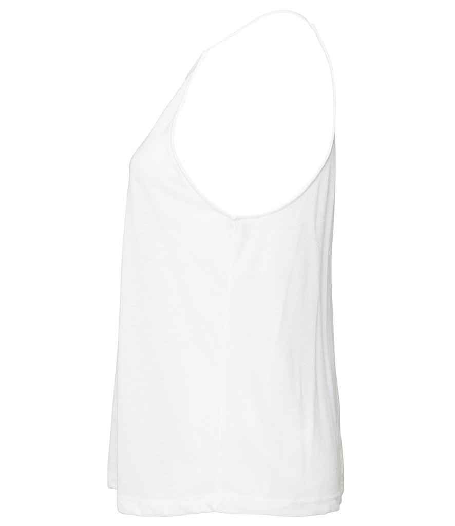 Bella Ladies Flowy High Neck Tank Top in by Bella+Canvas — Custom branded clothing by Print Press, featuring premium embroidery produced in our specialist print lab in the UK.