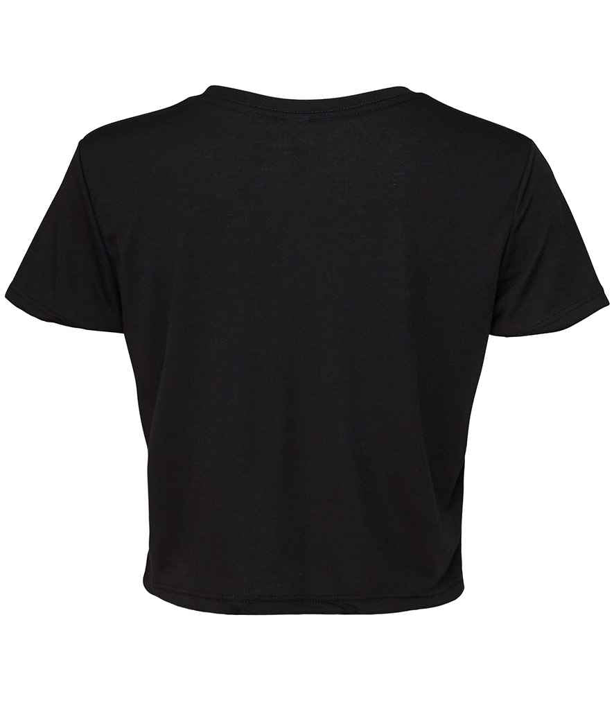 Bella Ladies Flowy Cropped T-Shirt in by Bella+Canvas — Custom branded clothing by Print Press, featuring premium embroidery produced in our specialist print lab in the UK.