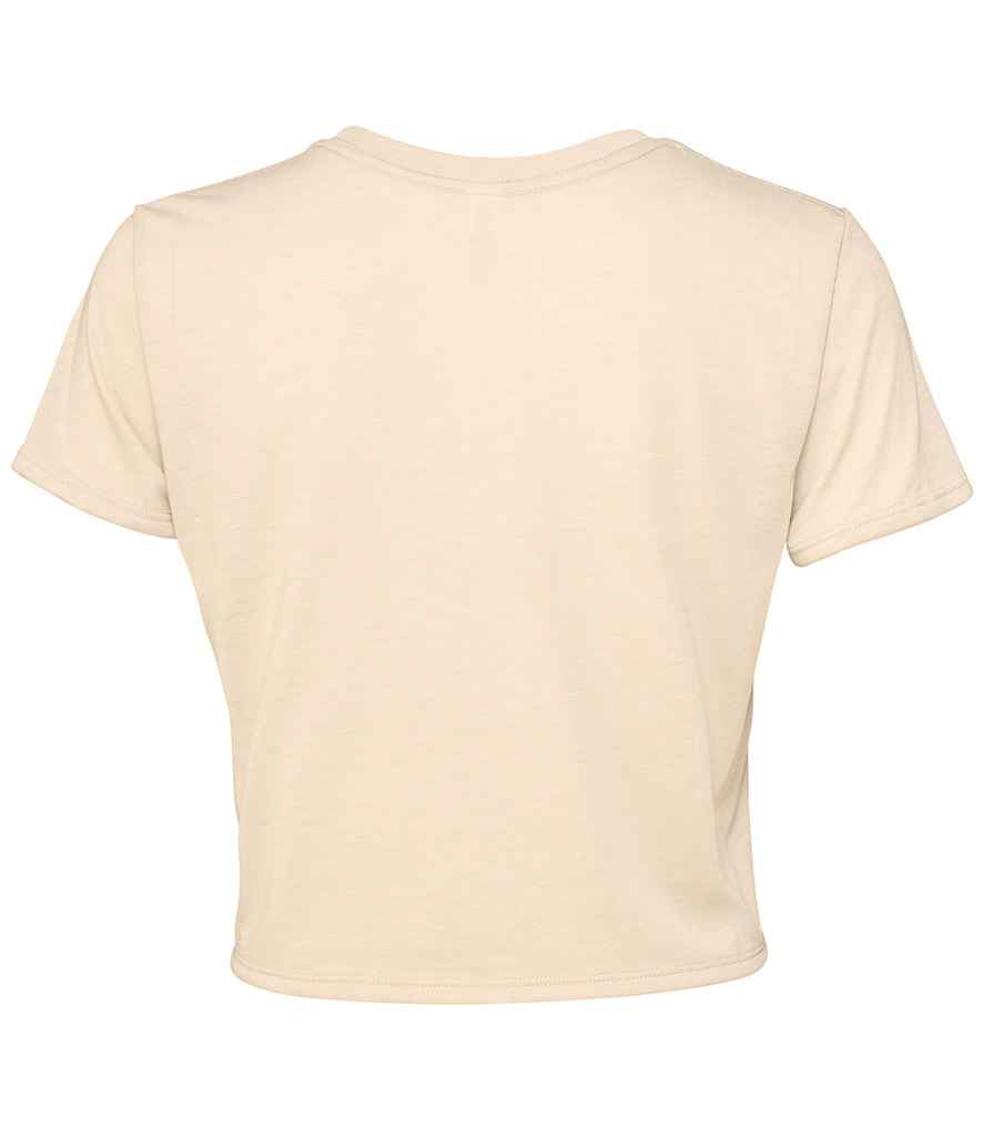 Bella Ladies Flowy Cropped T-Shirt in by Bella+Canvas — Custom branded clothing by Print Press, featuring premium embroidery produced in our specialist print lab in the UK.