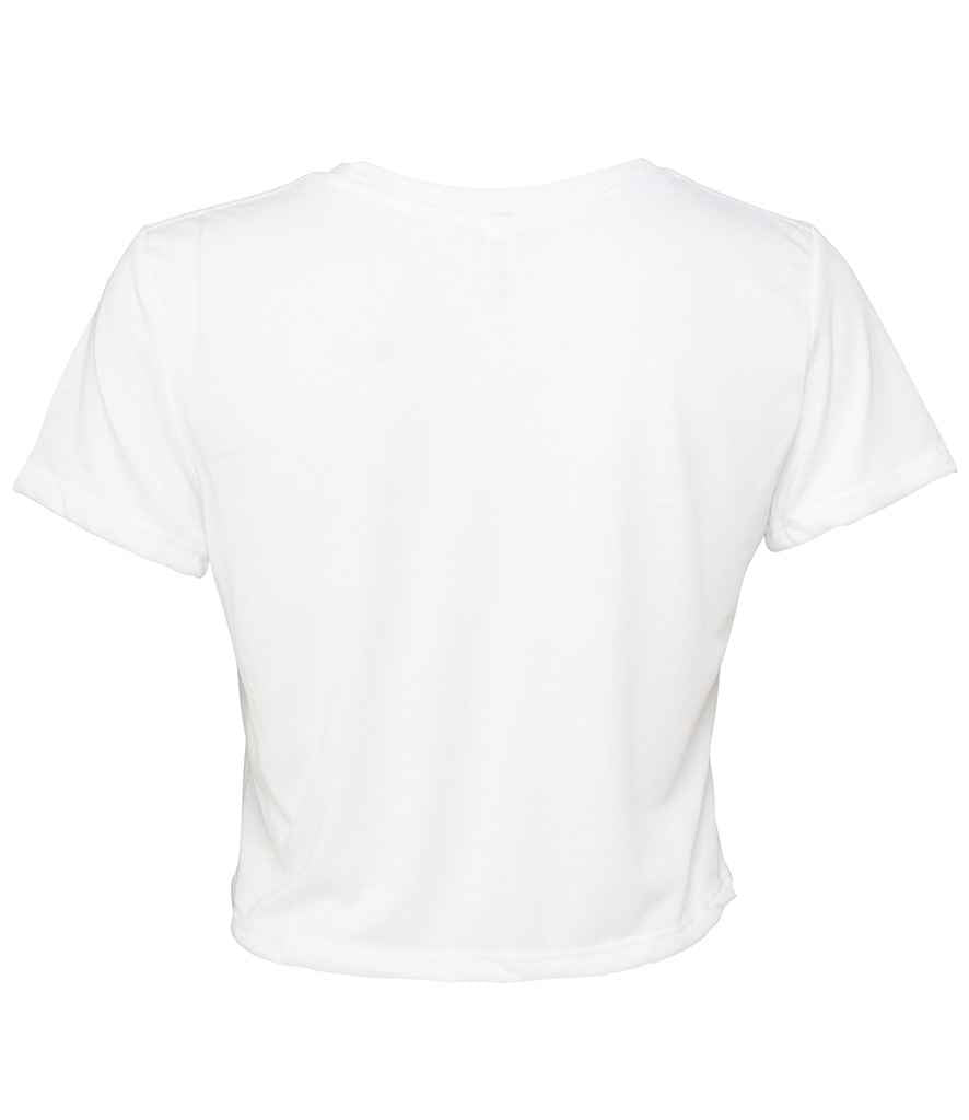 Bella Ladies Flowy Cropped T-Shirt in by Bella+Canvas — Custom branded clothing by Print Press, featuring premium embroidery produced in our specialist print lab in the UK.